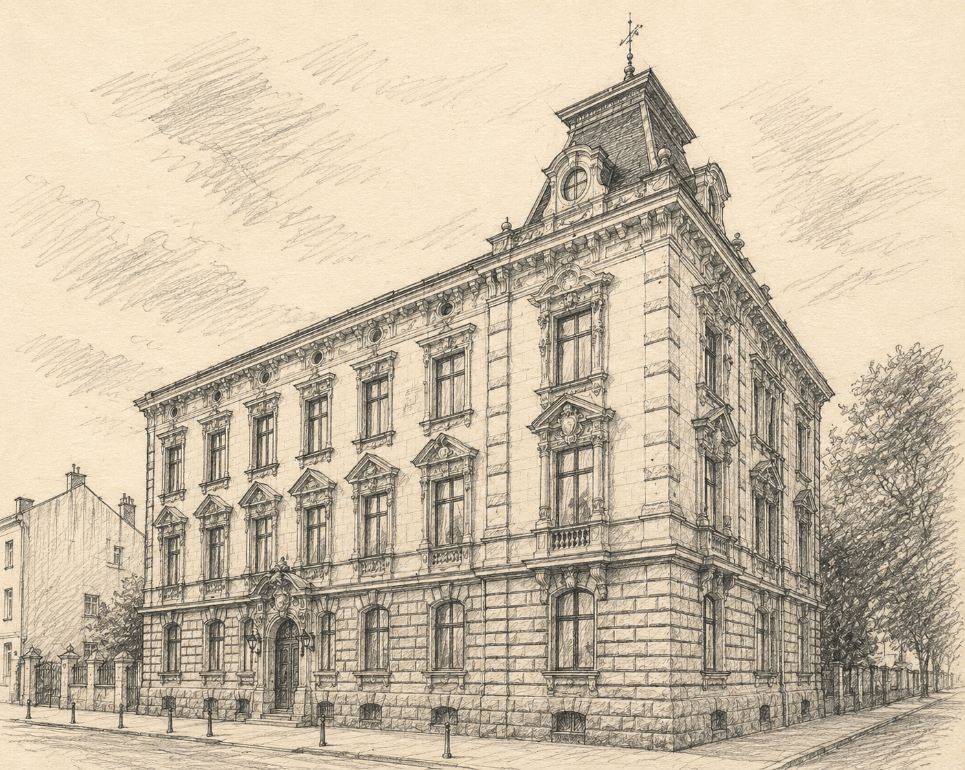legionów rysunek